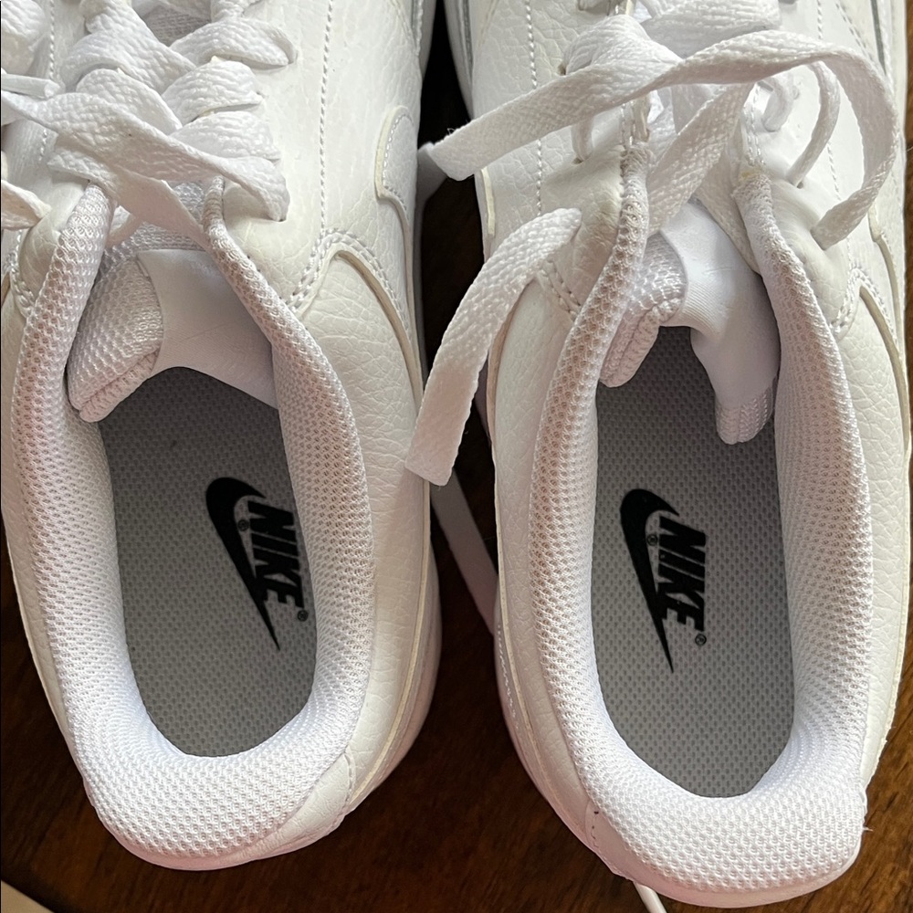 Nike White Low-Top Leather Sneakers
New size 9.5 women’s - Picture 7 of 8